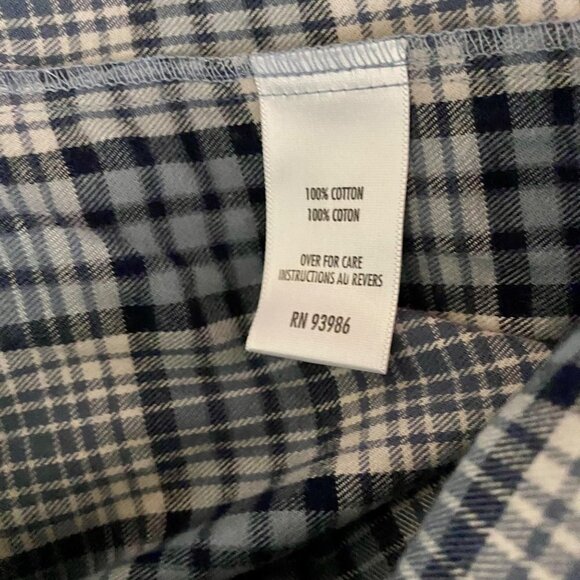 August Max Woman Plaid Long Sleeve Button Up Shirt Size 1X NEW - Picture 8 of 9